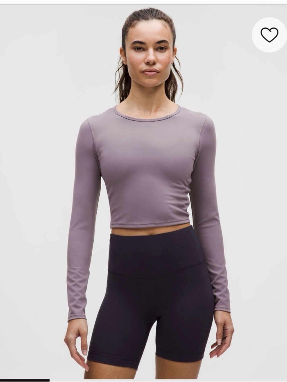 Wunder Train Cropped Long Sleeve Shirt | lululemon
